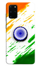 Indian Flag Ashoka Chakra Samsung S20 Plus Pop Case by Casekaro