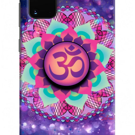 Om Purple Samsung S20 Plus Pop Case by Casekaro