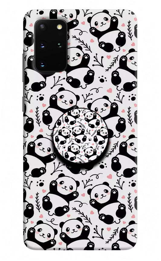 Cute Panda Samsung S20 Plus Pop Case by Casekaro