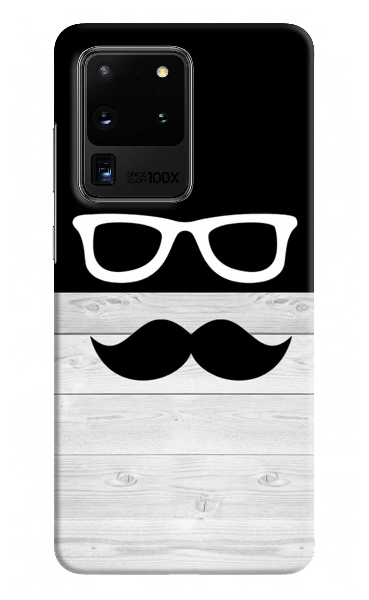 Mustache Samsung S20 Ultra Hard Case Back Cover by Casekaro