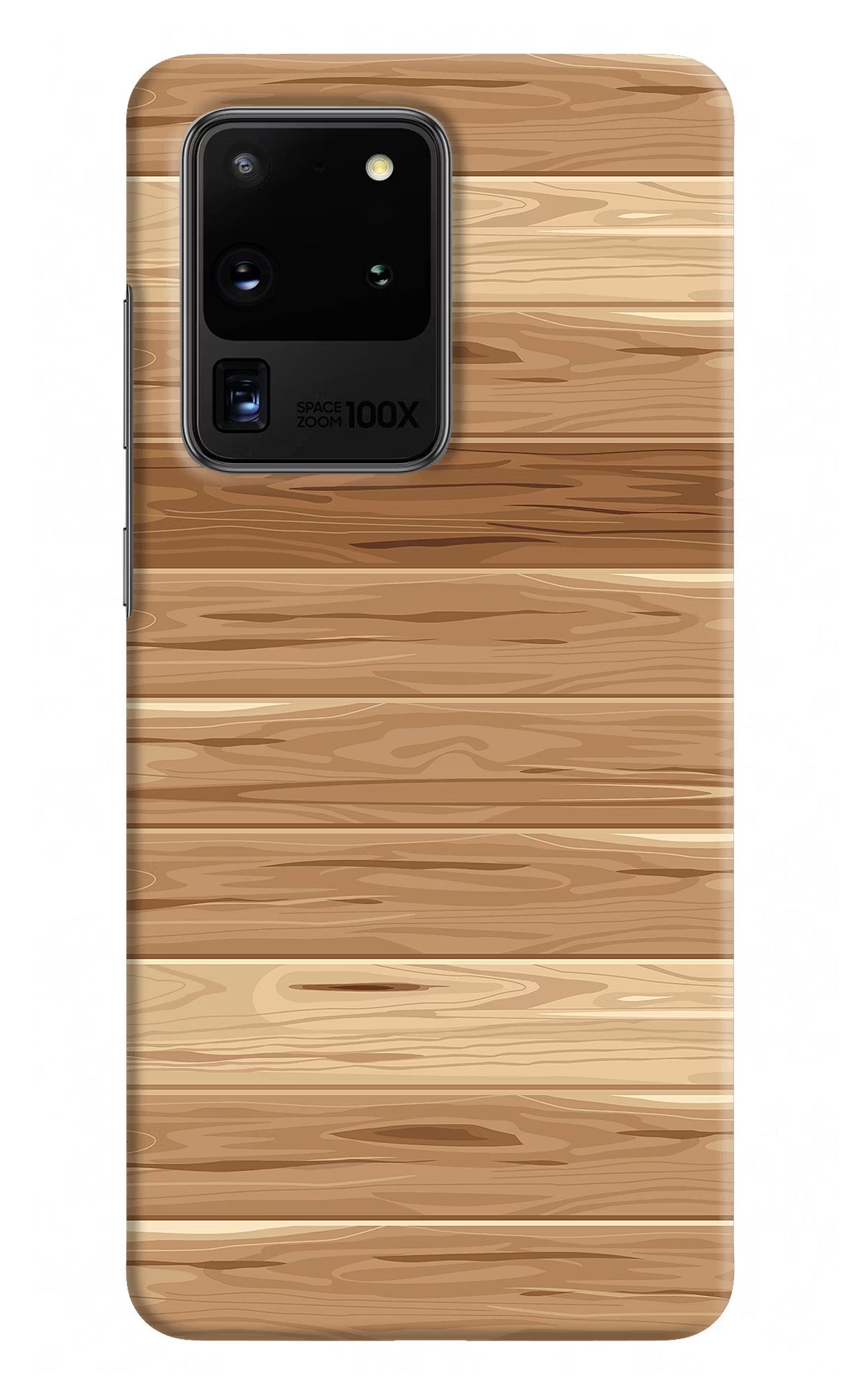 Wooden Vector Samsung S20 Ultra Hard Case Back Cover by Casekaro