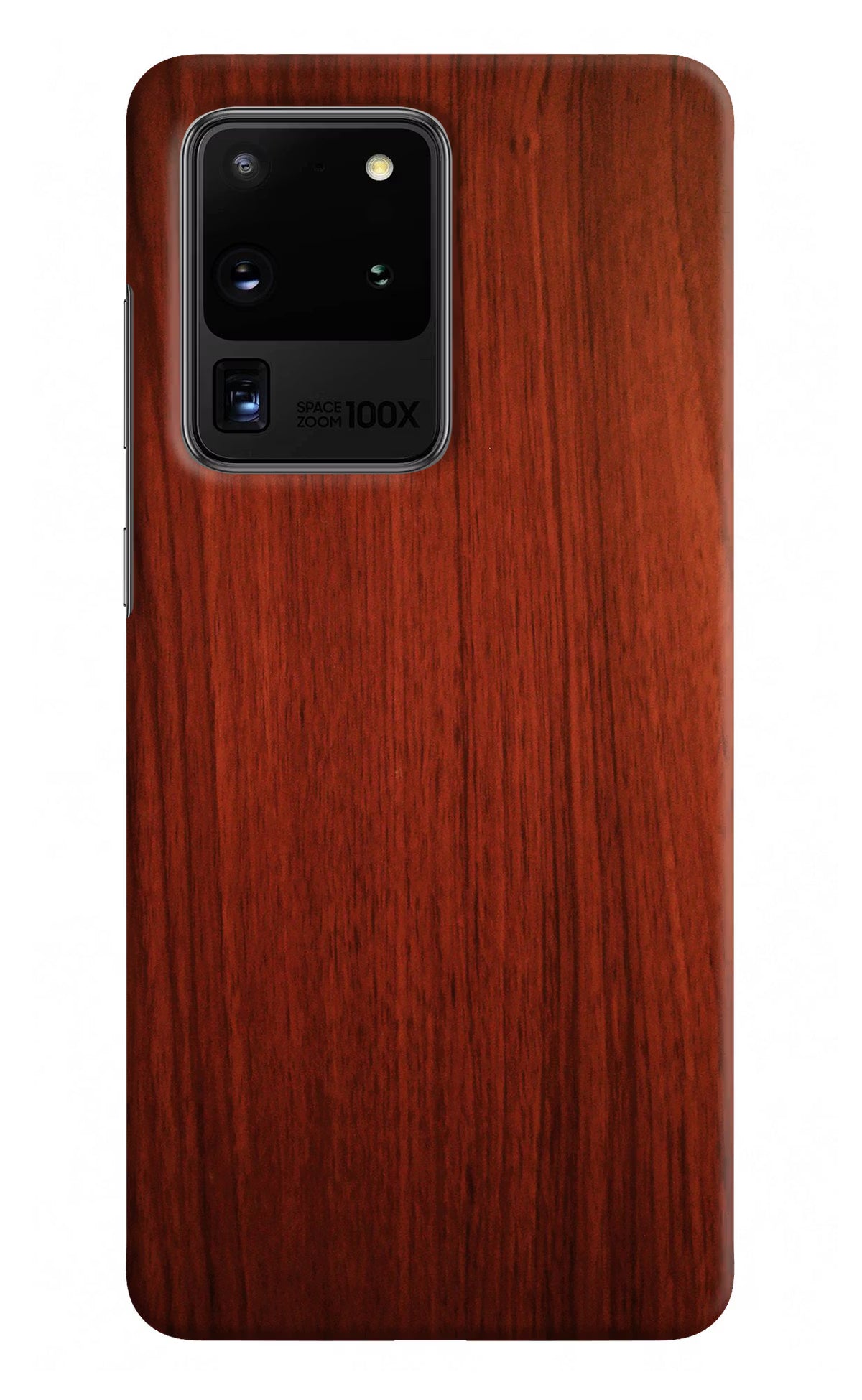 Wooden Plain Pattern Samsung S20 Ultra Hard Case Back Cover by Casekaro