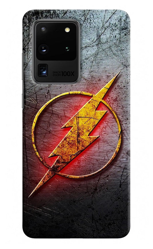 Flash Samsung S20 Ultra Hard Case Back Cover by Casekaro