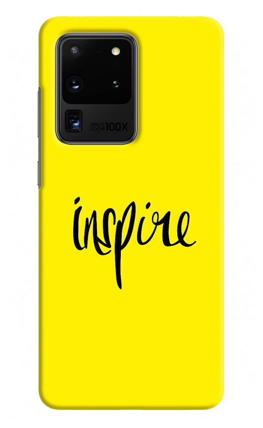 Inspire Samsung S20 Ultra Hard Case Back Cover by Casekaro
