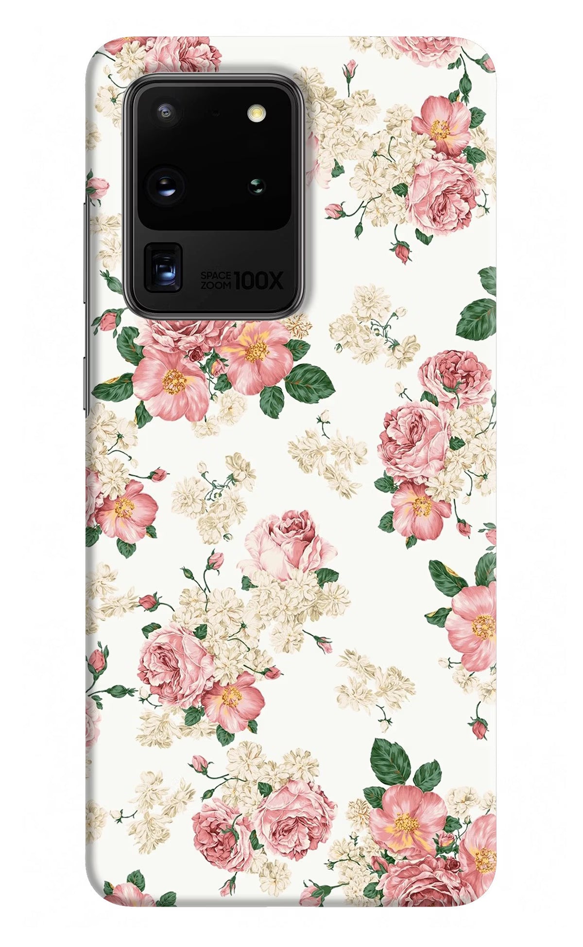 Flowers Samsung S20 Ultra Hard Case Back Cover by Casekaro