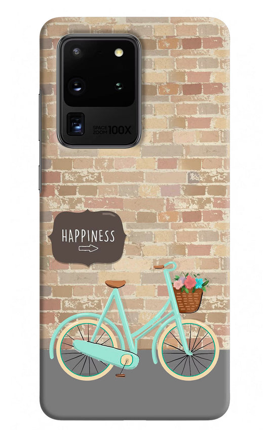 Happiness Artwork Samsung S20 Ultra Hard Case Back Cover by Casekaro