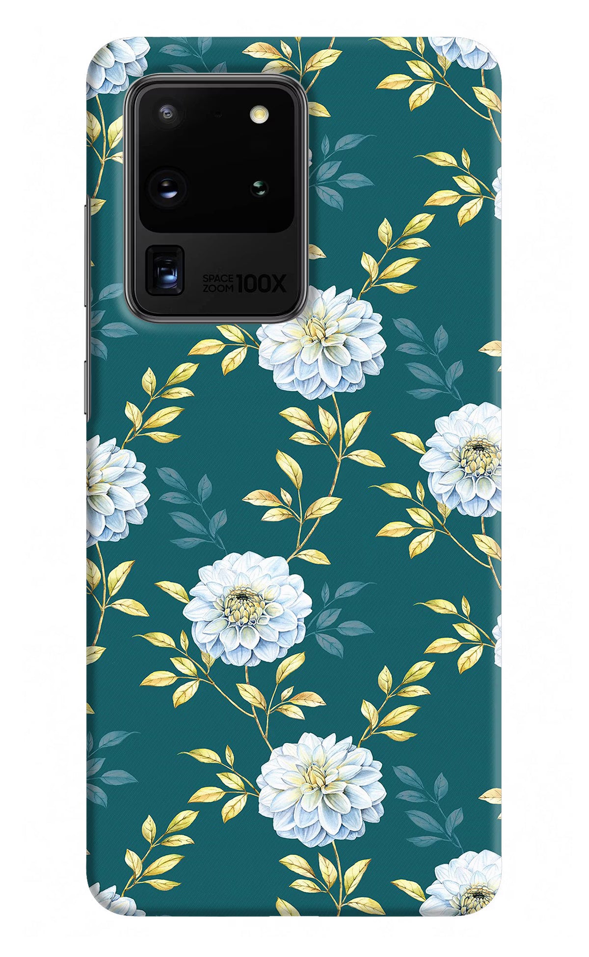 Flowers Samsung S20 Ultra Hard Case Back Cover by Casekaro