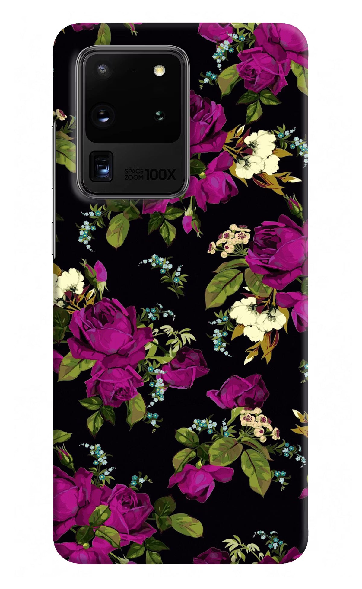 Flowers Samsung S20 Ultra Hard Case Back Cover by Casekaro
