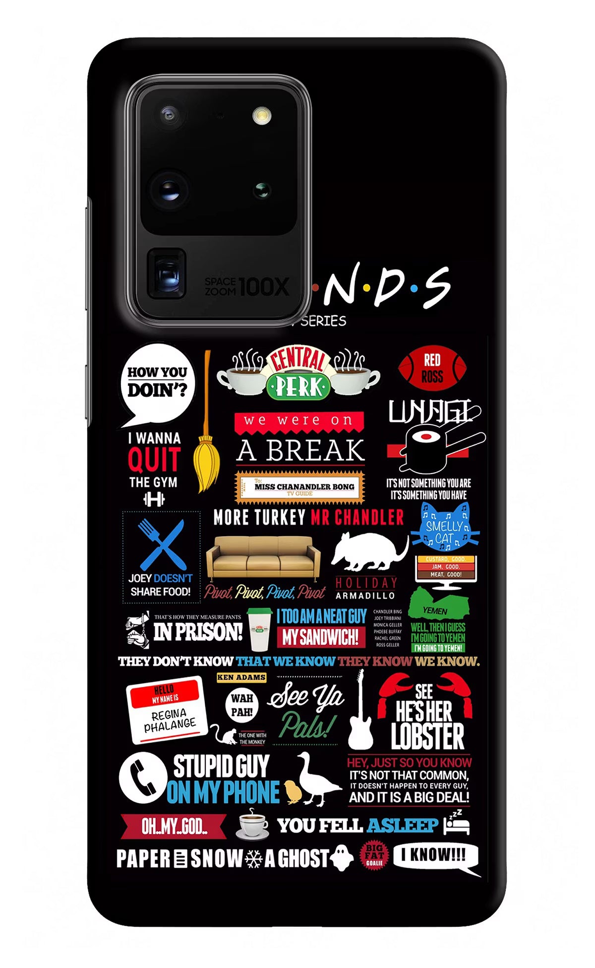 FRIENDS Samsung S20 Ultra Hard Case Back Cover by Casekaro