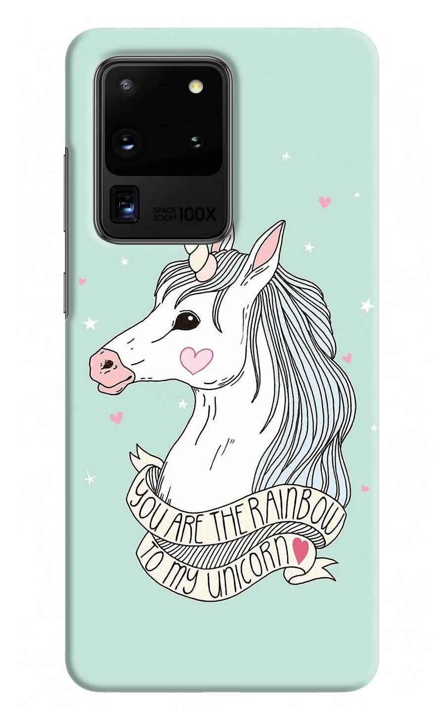 Unicorn Wallpaper Samsung S20 Ultra Back Cover, Hard case