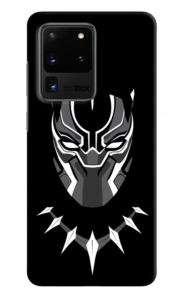Black Panther Samsung S20 Ultra Hard Case Back Cover by Casekaro
