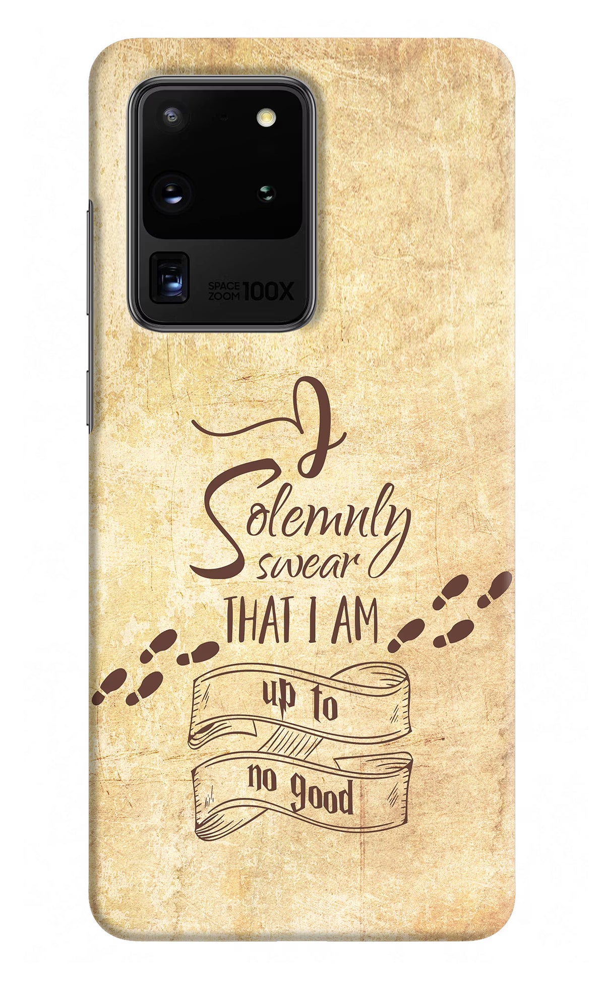 I Solemnly swear that i up to no good Samsung S20 Ultra Hard Case Back Cover by Casekaro