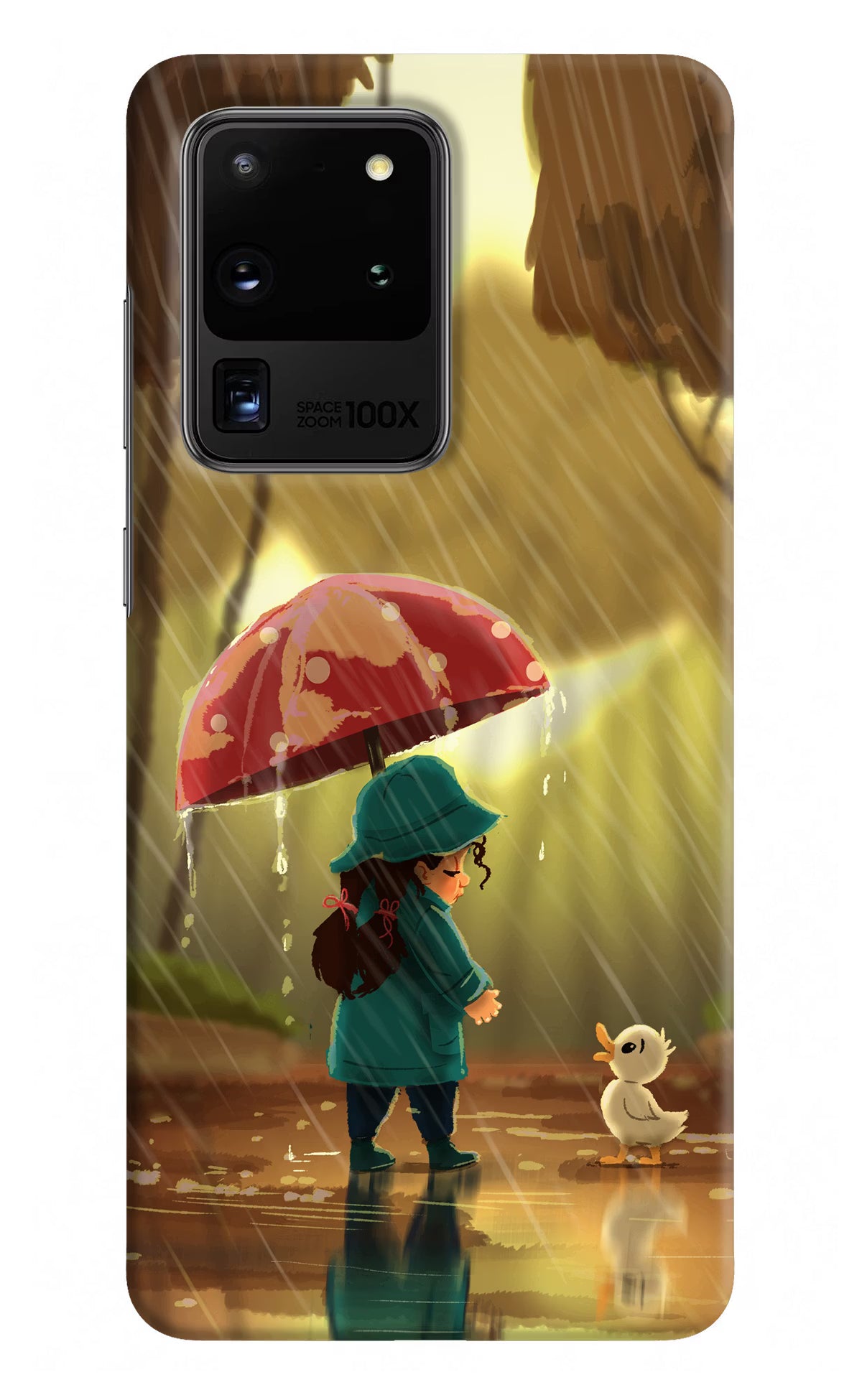Rainy Day Samsung S20 Ultra Hard Case Back Cover by Casekaro