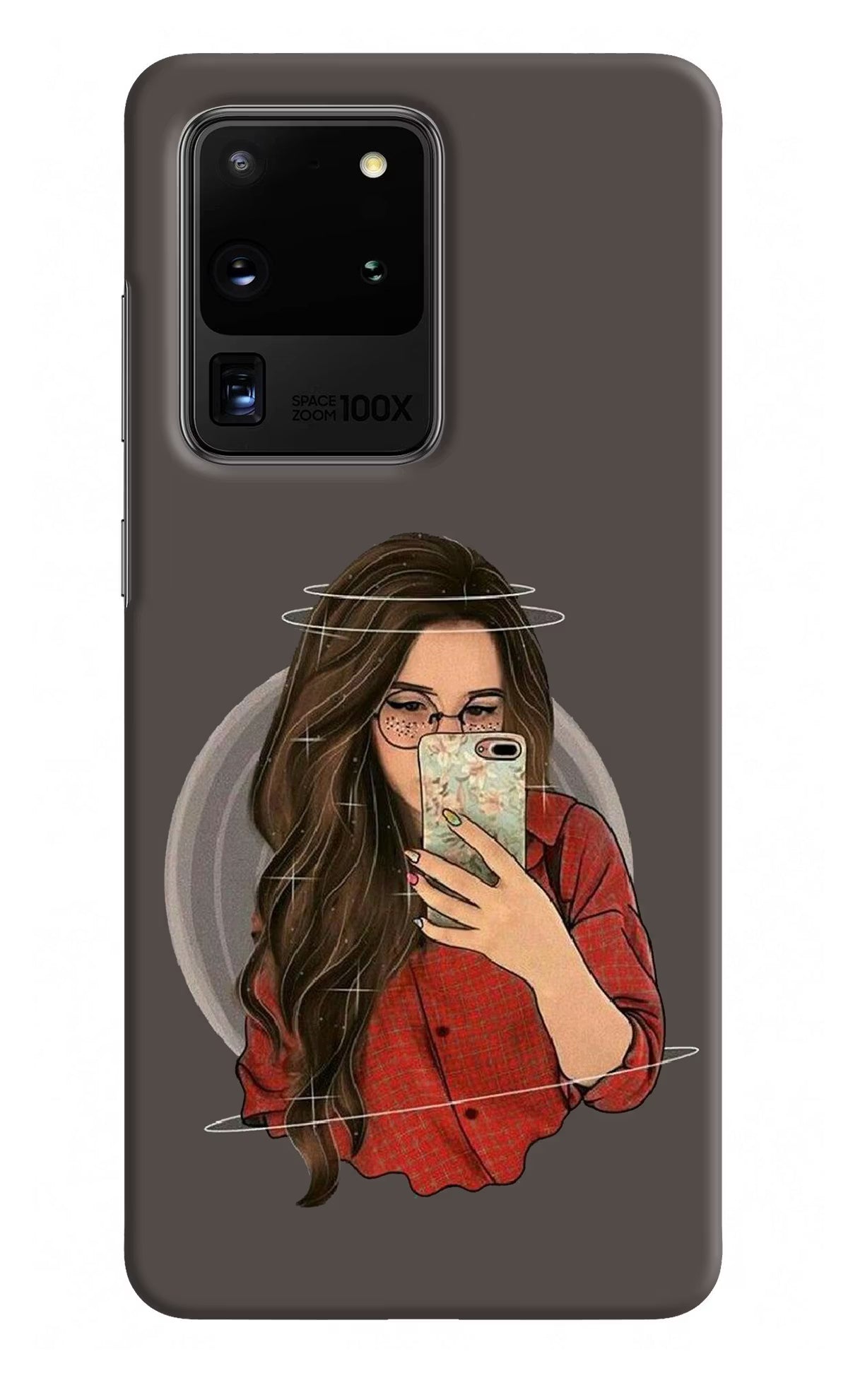 Selfie Queen Samsung S20 Ultra Hard Case Back Cover by Casekaro