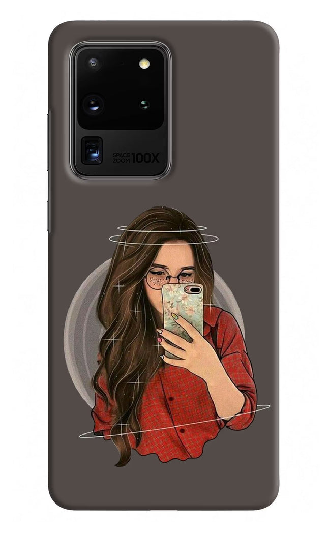 Selfie Queen Samsung S20 Ultra Hard Case Back Cover by Casekaro