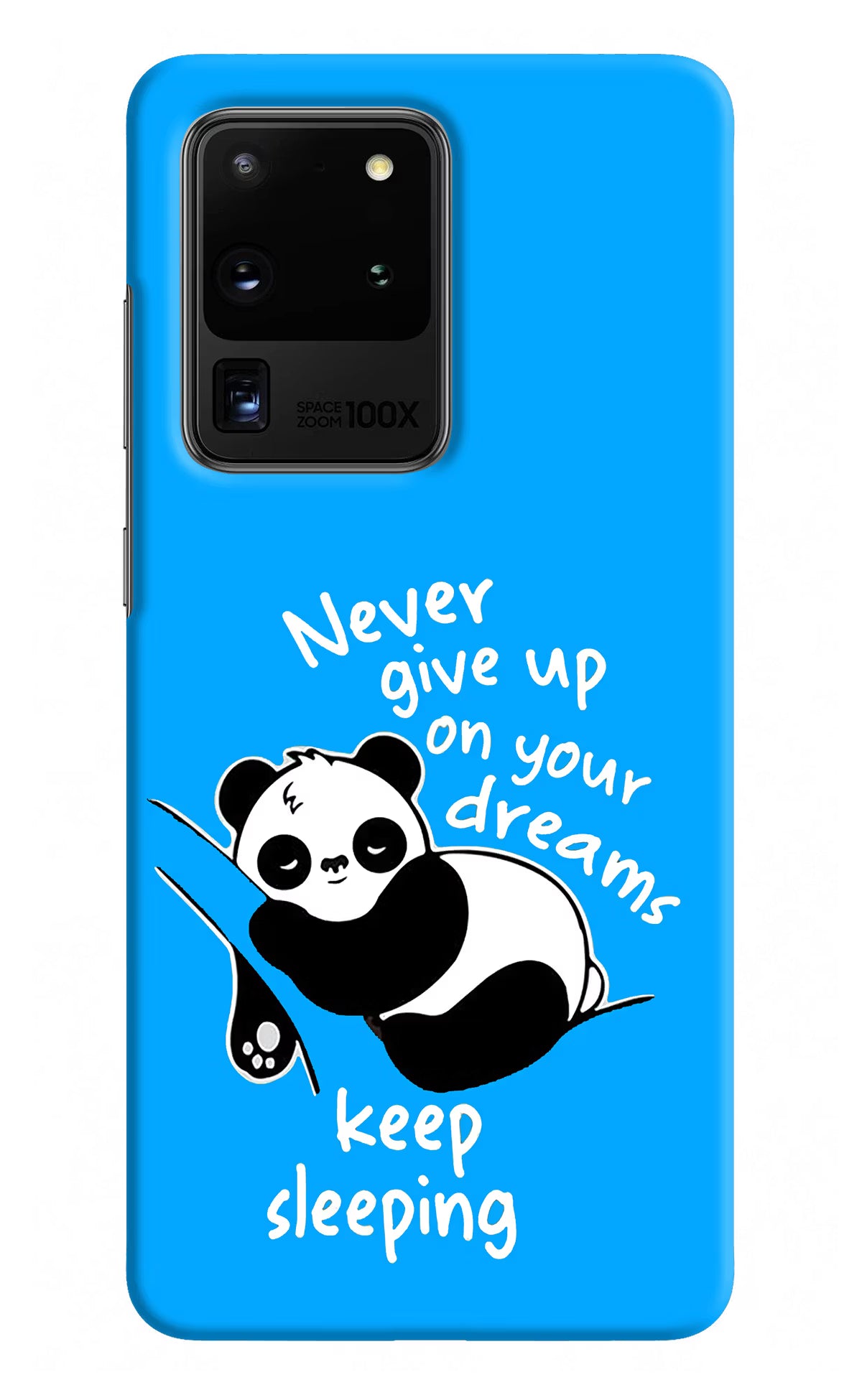 Keep Sleeping Samsung S20 Ultra Hard Case Back Cover by Casekaro