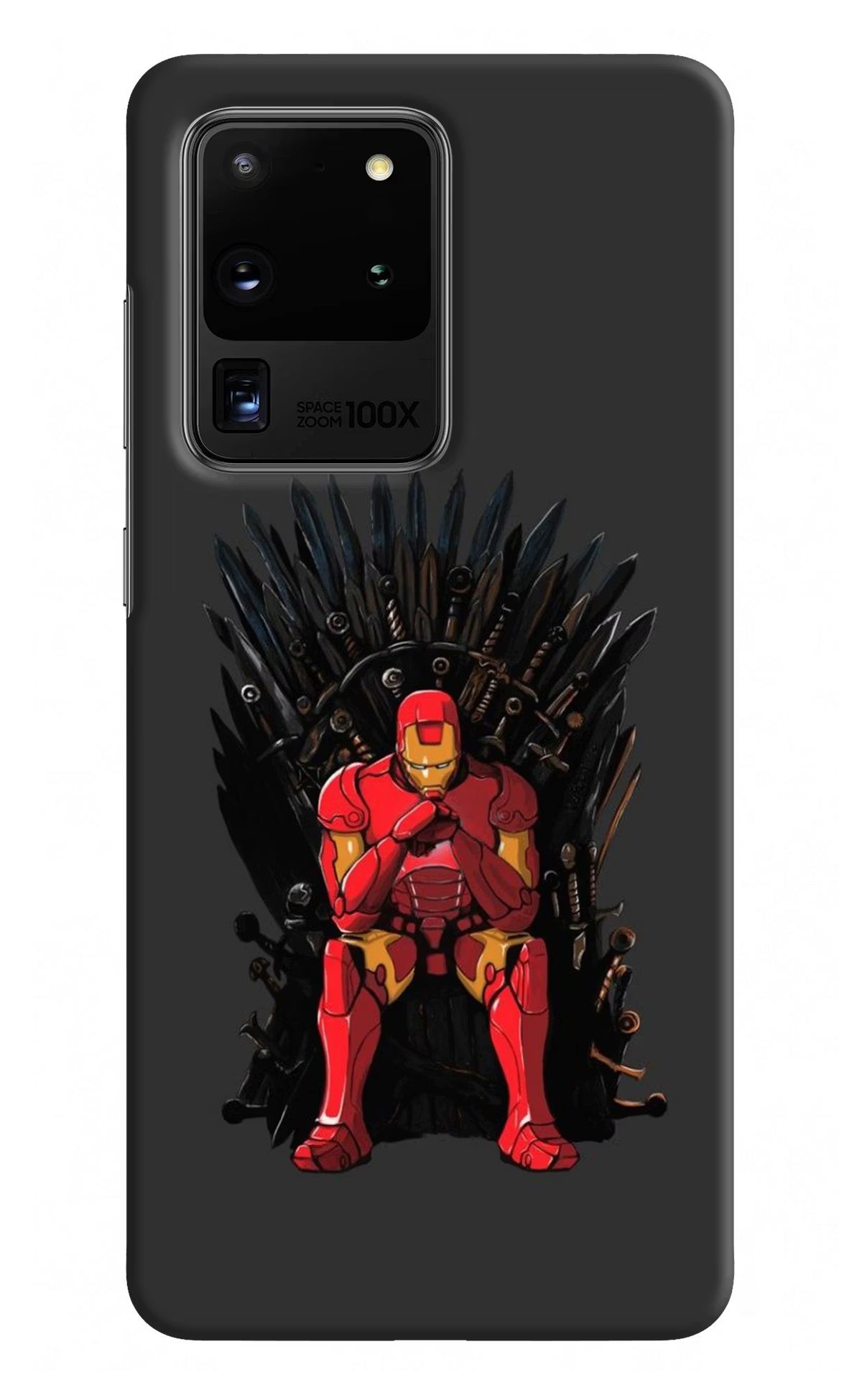 Ironman Throne Samsung S20 Ultra Hard Case Back Cover by Casekaro
