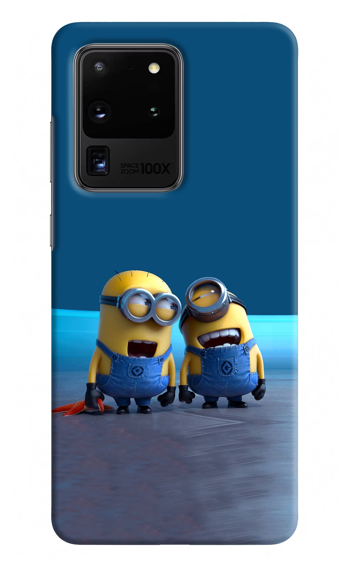 Minion Laughing Samsung S20 Ultra Hard Case Back Cover by Casekaro