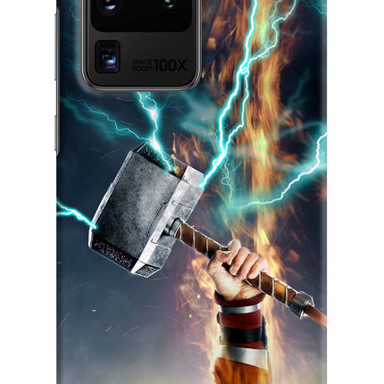 Thor Hammer Mjolnir Samsung S20 Ultra Hard Case Back Cover by Casekaro
