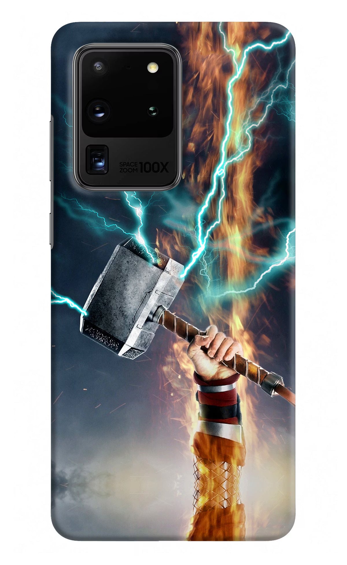 Thor Hammer Mjolnir Samsung S20 Ultra Hard Case Back Cover by Casekaro