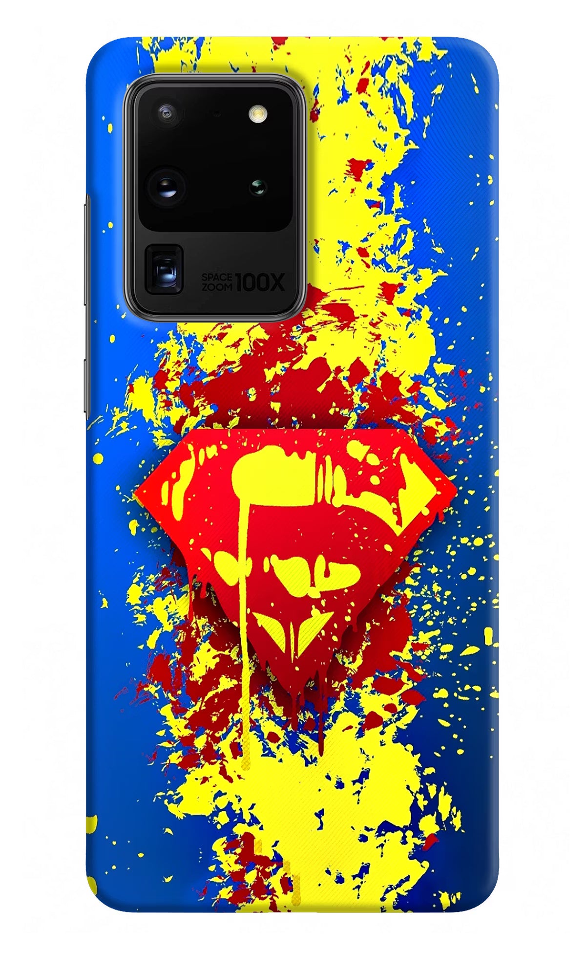 Superman logo Samsung S20 Ultra Hard Case Back Cover by Casekaro