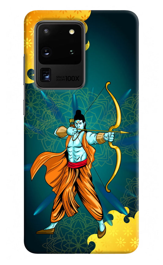 Lord Ram - 6 Samsung S20 Ultra Hard Case Back Cover by Casekaro