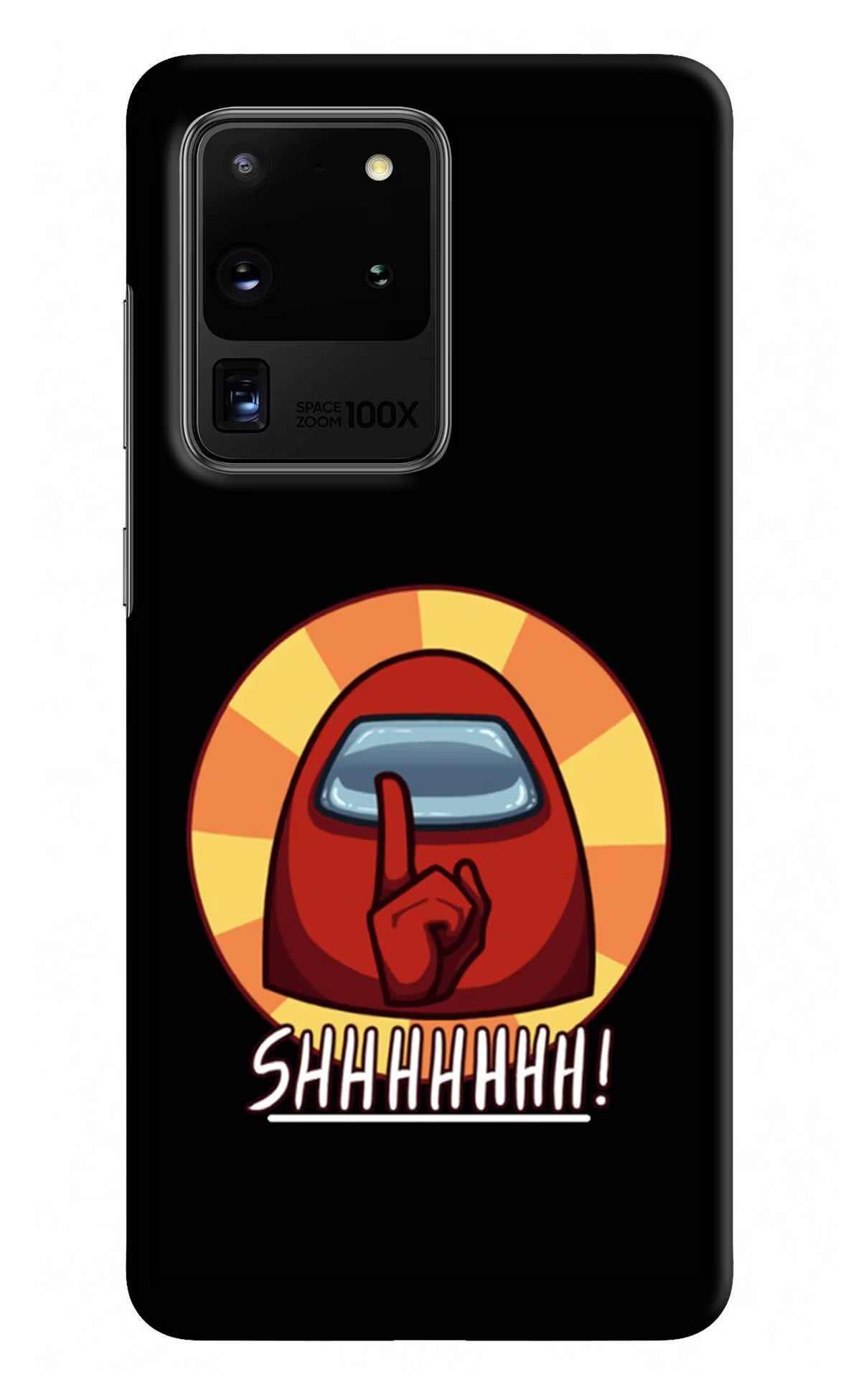 Among Us Shhh! Samsung S20 Ultra Hard Case Back Cover by Casekaro