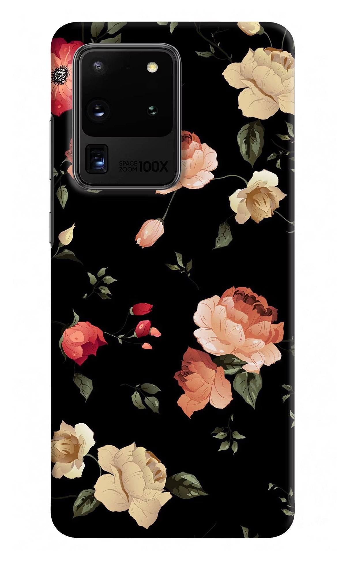 Flowers Samsung S20 Ultra Hard Case Back Cover by Casekaro