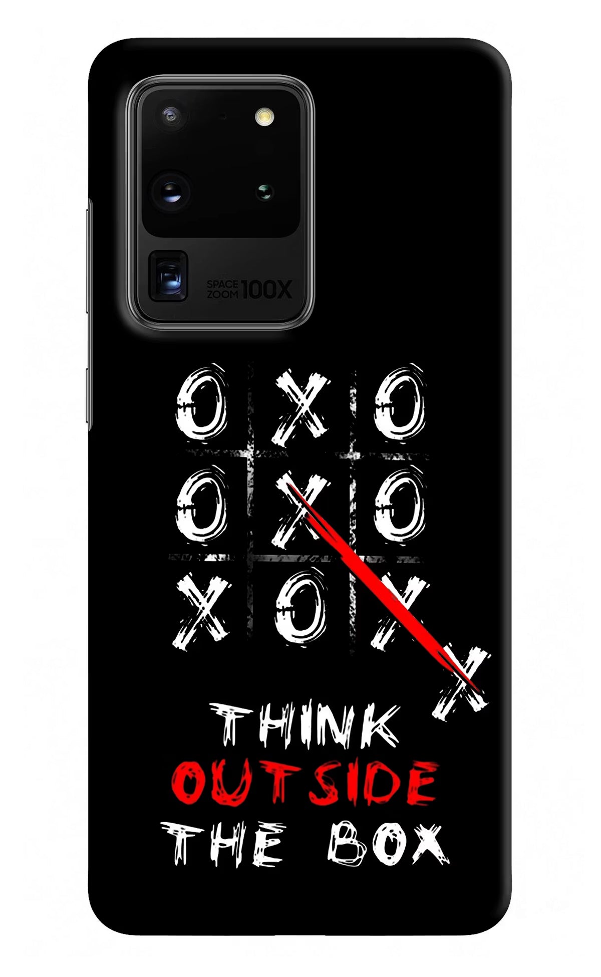 Think out of the BOX Samsung S20 Ultra Hard Case Back Cover by Casekaro