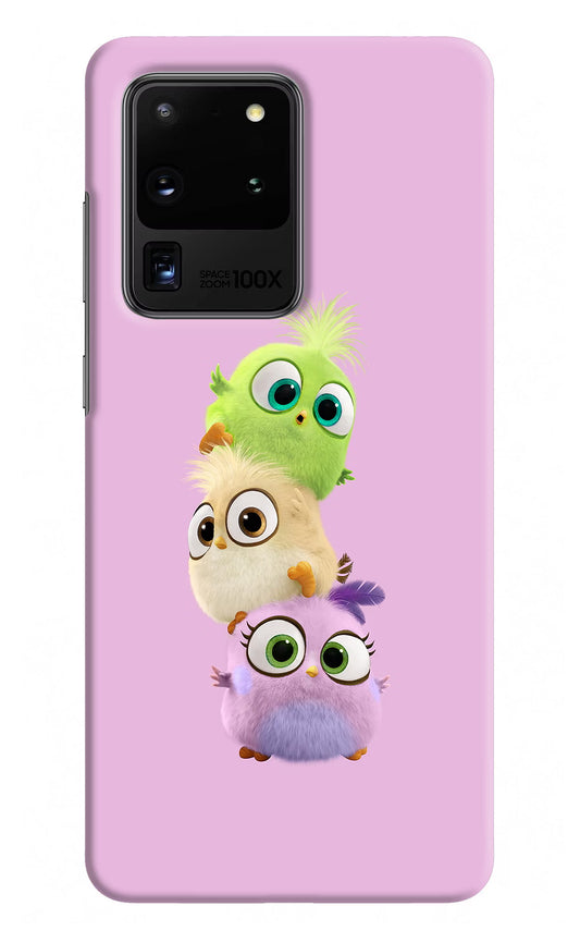 Cute Little Birds Samsung S20 Ultra Hard Case Back Cover by Casekaro