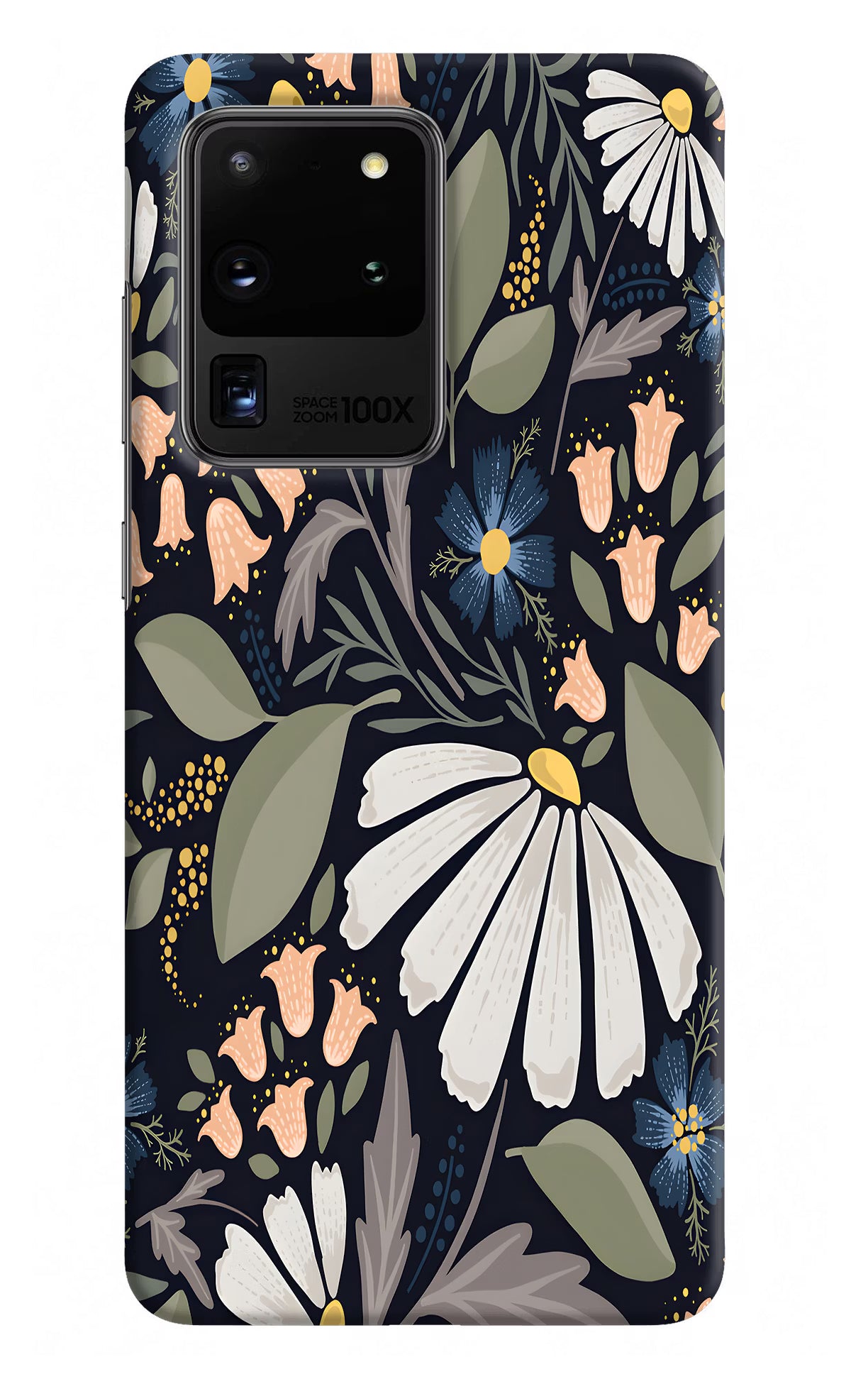 Flowers Art Samsung S20 Ultra Hard Case Back Cover by Casekaro