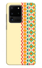 Ethnic Seamless Samsung S20 Ultra Hard Case Back Cover by Casekaro