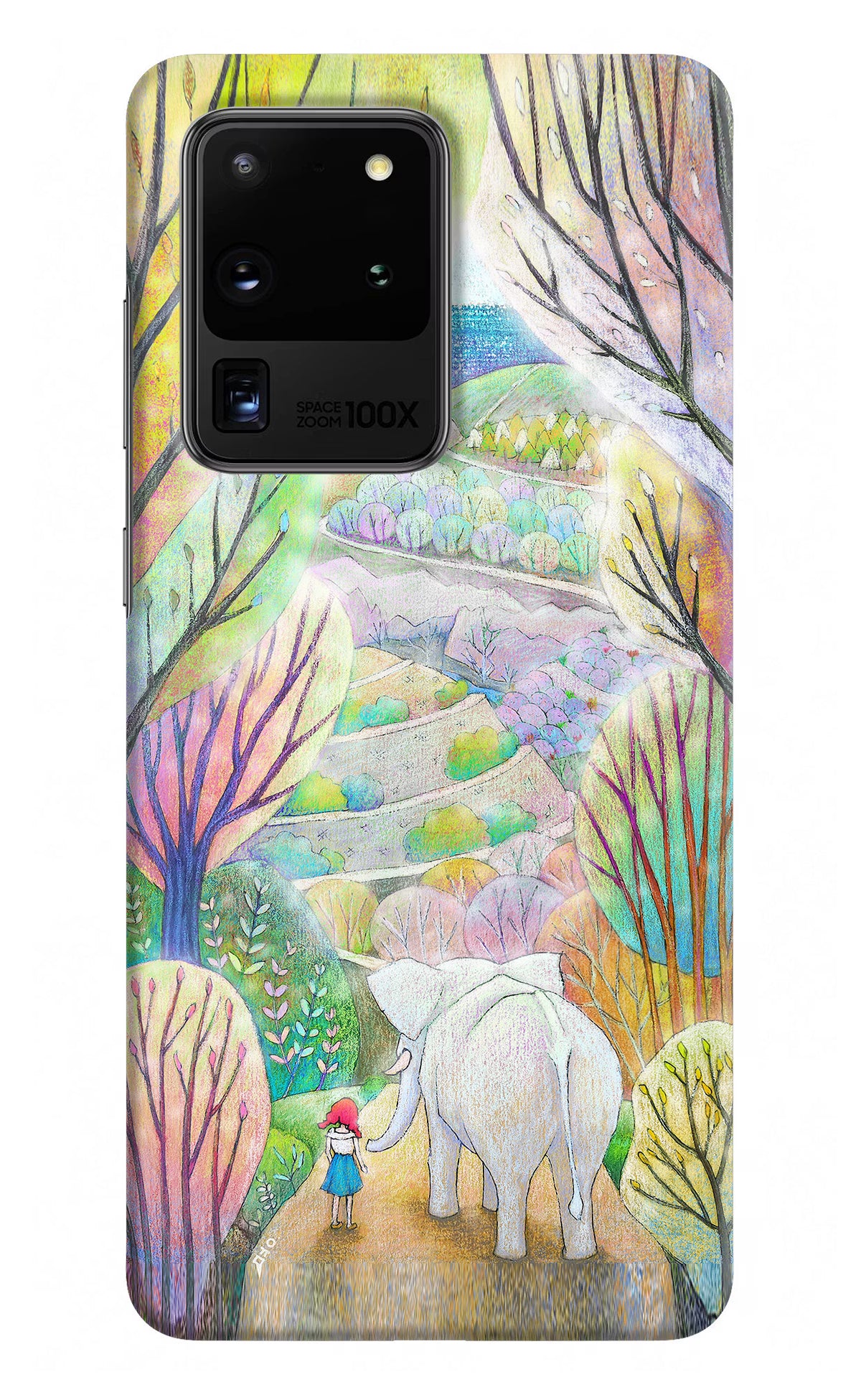 Nature Painting Samsung S20 Ultra Hard Case Back Cover by Casekaro