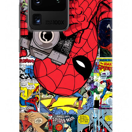 Spider Man Samsung S20 Ultra Hard Case Back Cover by Casekaro