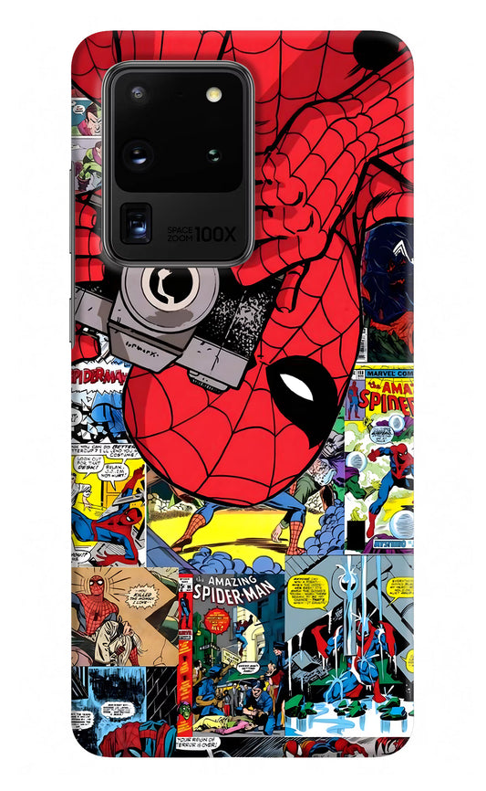 Spider Man Samsung S20 Ultra Hard Case Back Cover by Casekaro