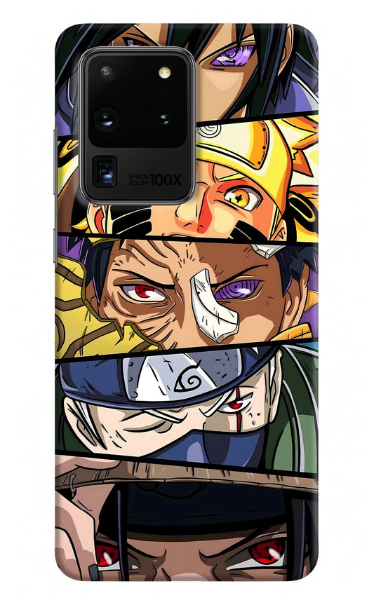 Naruto Character Samsung S20 Ultra Hard Case Back Cover by Casekaro