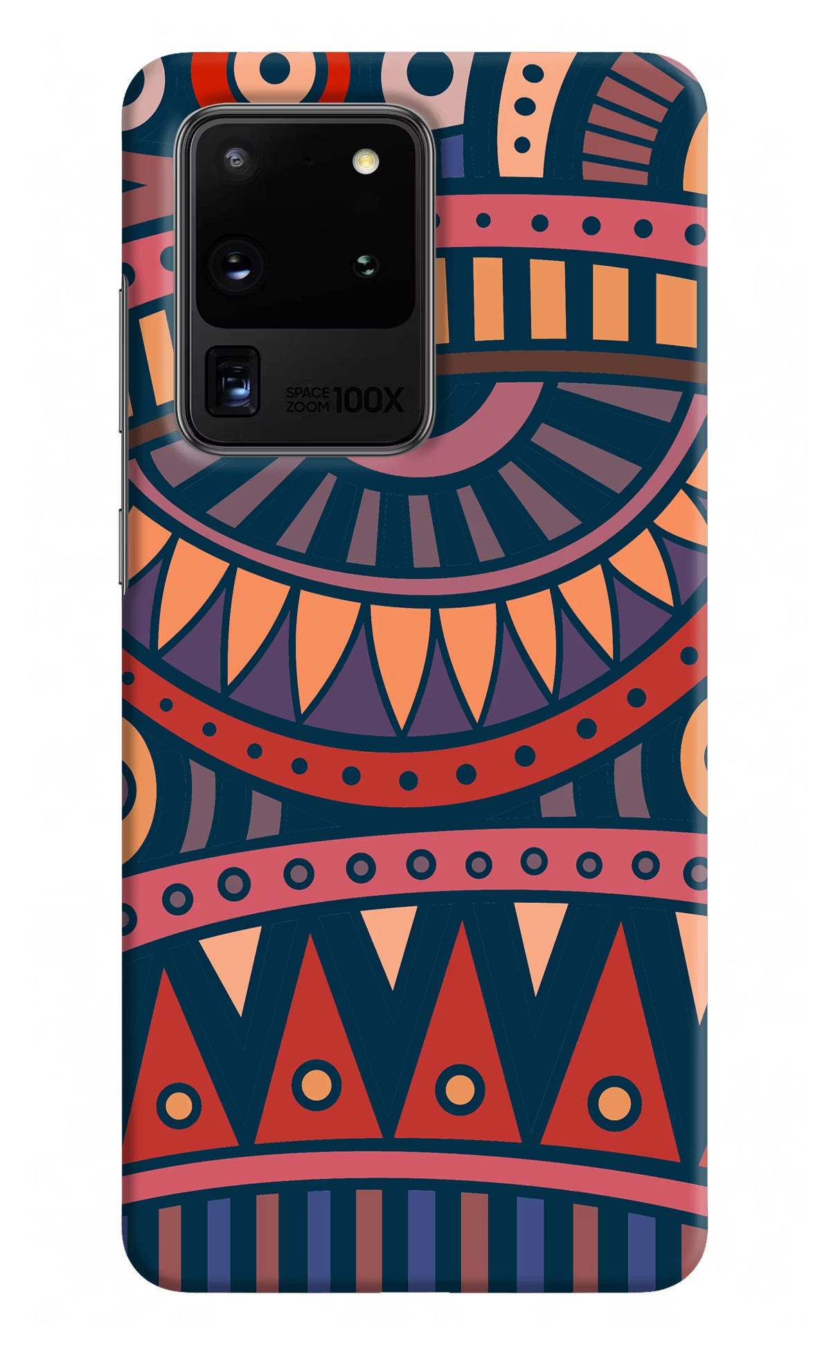 African Culture Design Samsung S20 Ultra Hard Case Back Cover by Casekaro