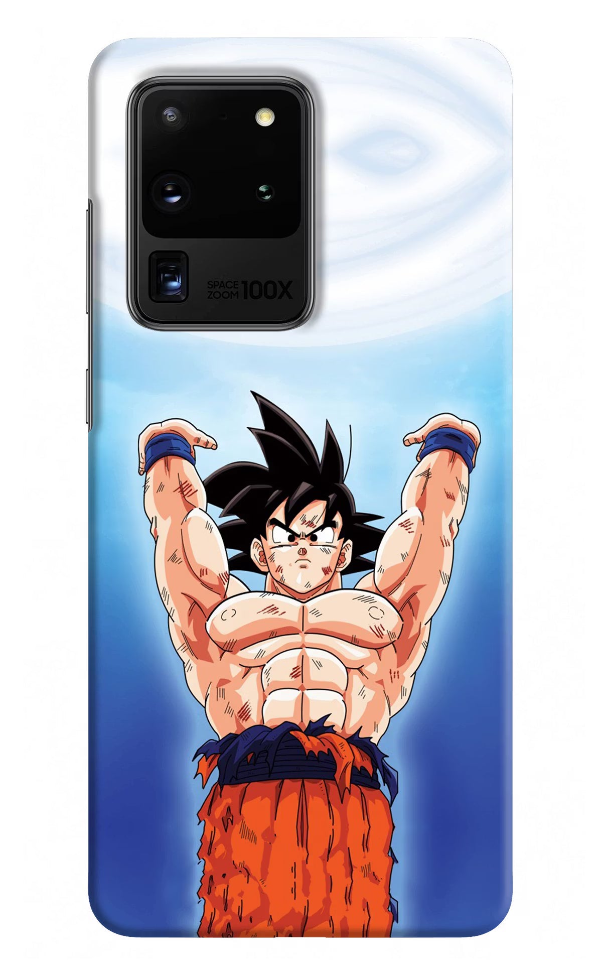 Goku Power Samsung S20 Ultra Hard Case Back Cover by Casekaro