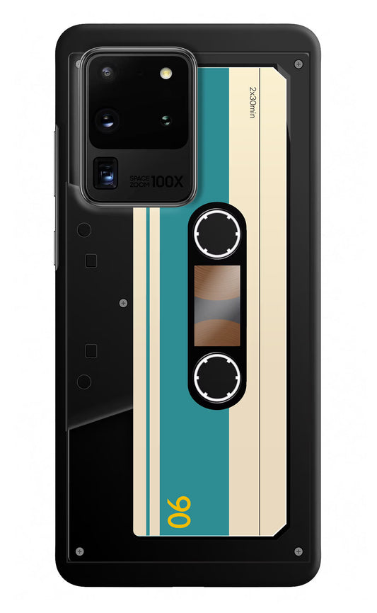Cassette Samsung S20 Ultra Hard Case Back Cover by Casekaro