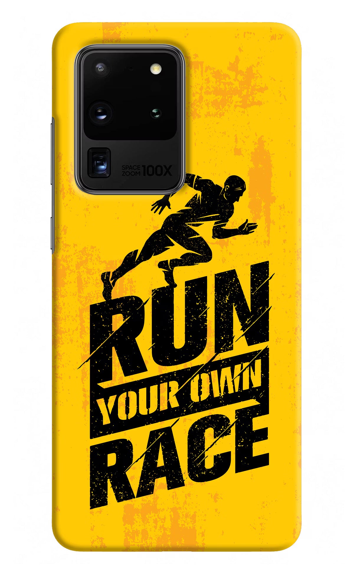 Run Your Own Race Samsung S20 Ultra Hard Case Back Cover by Casekaro