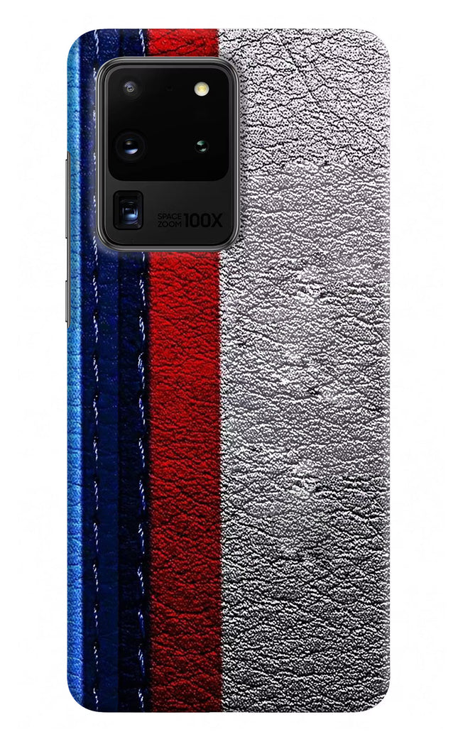 BMW Stripes Samsung S20 Ultra Hard Case Back Cover by Casekaro