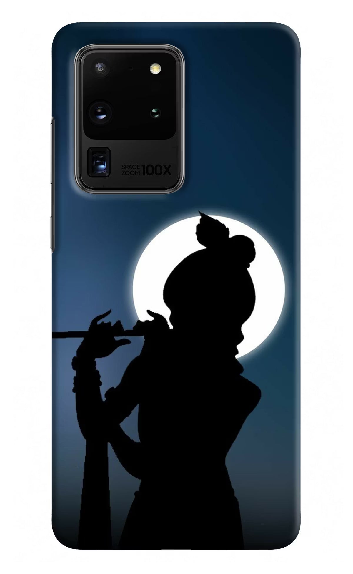 Shri Krishna Silhouette Samsung S20 Ultra Hard Case Back Cover by Casekaro