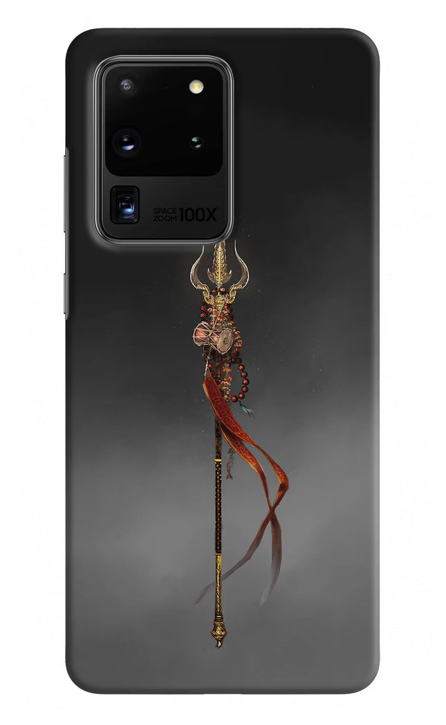 Shiv Trishul Samsung S20 Ultra Hard Case Back Cover by Casekaro