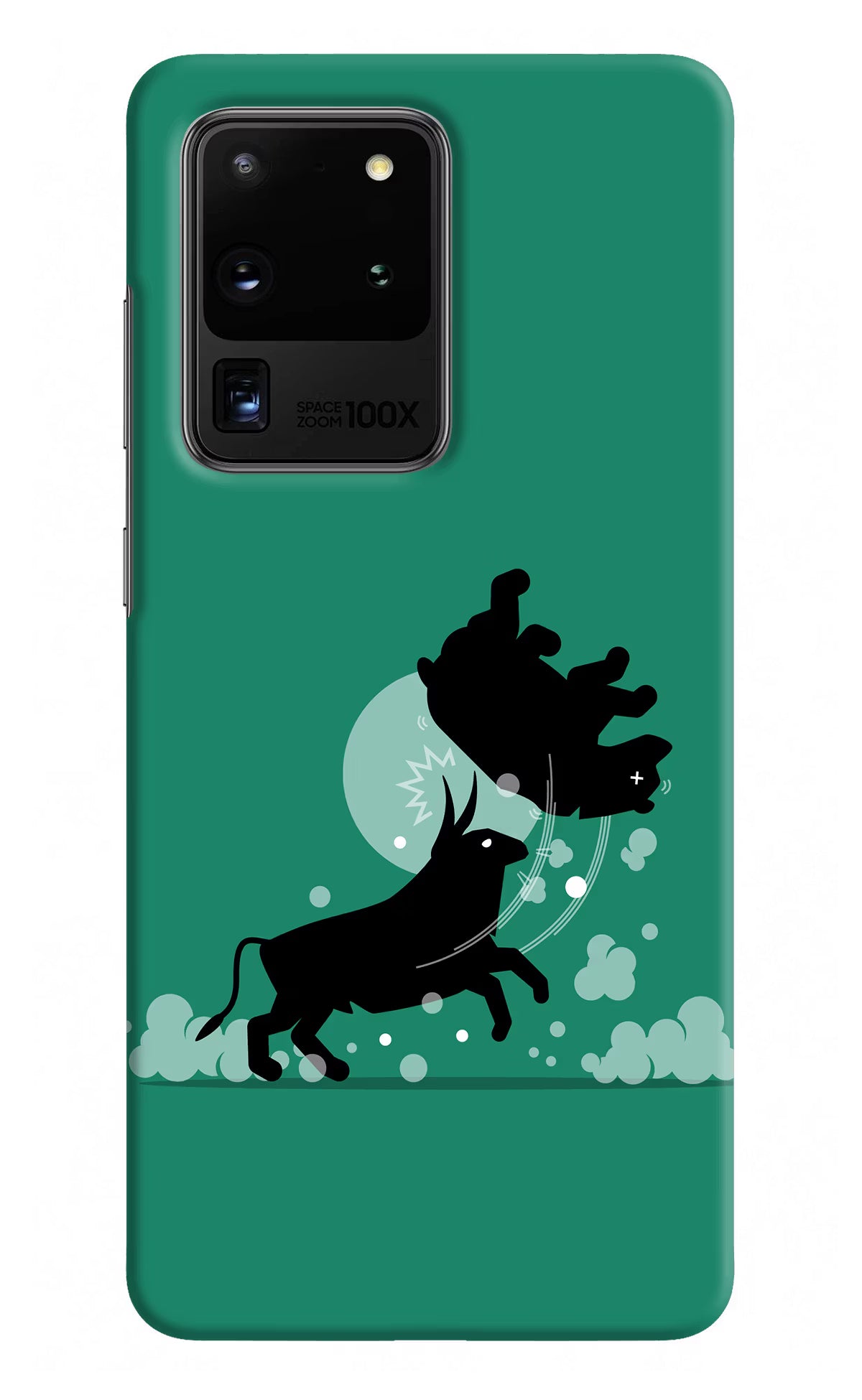 Bull Conqueror Samsung S20 Ultra Hard Case Back Cover by Casekaro