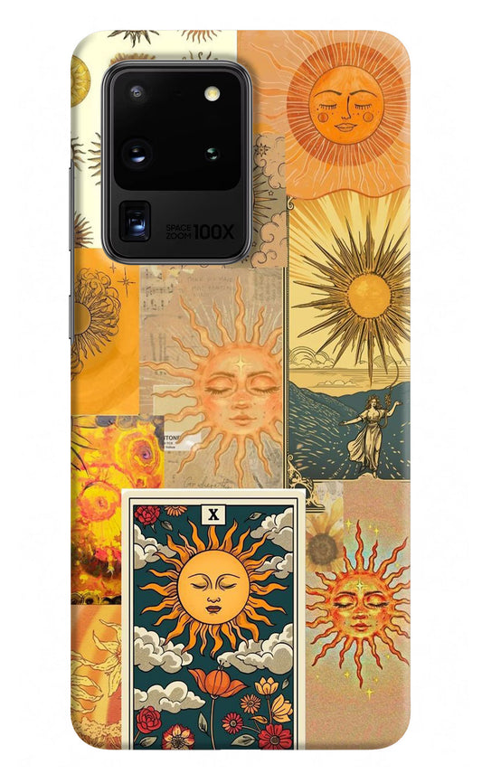 Sun Samsung S20 Ultra Hard Case Back Cover by Casekaro