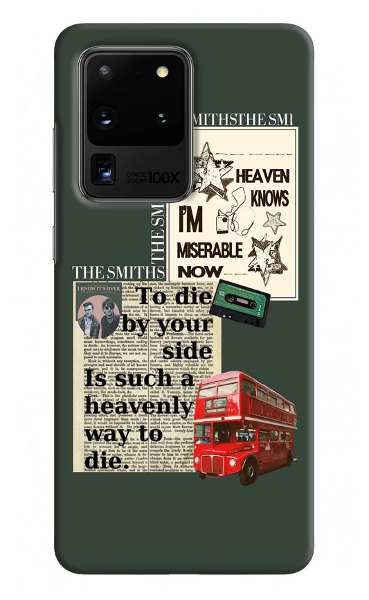 The Smiths Samsung S20 Ultra Hard Case Back Cover by Casekaro