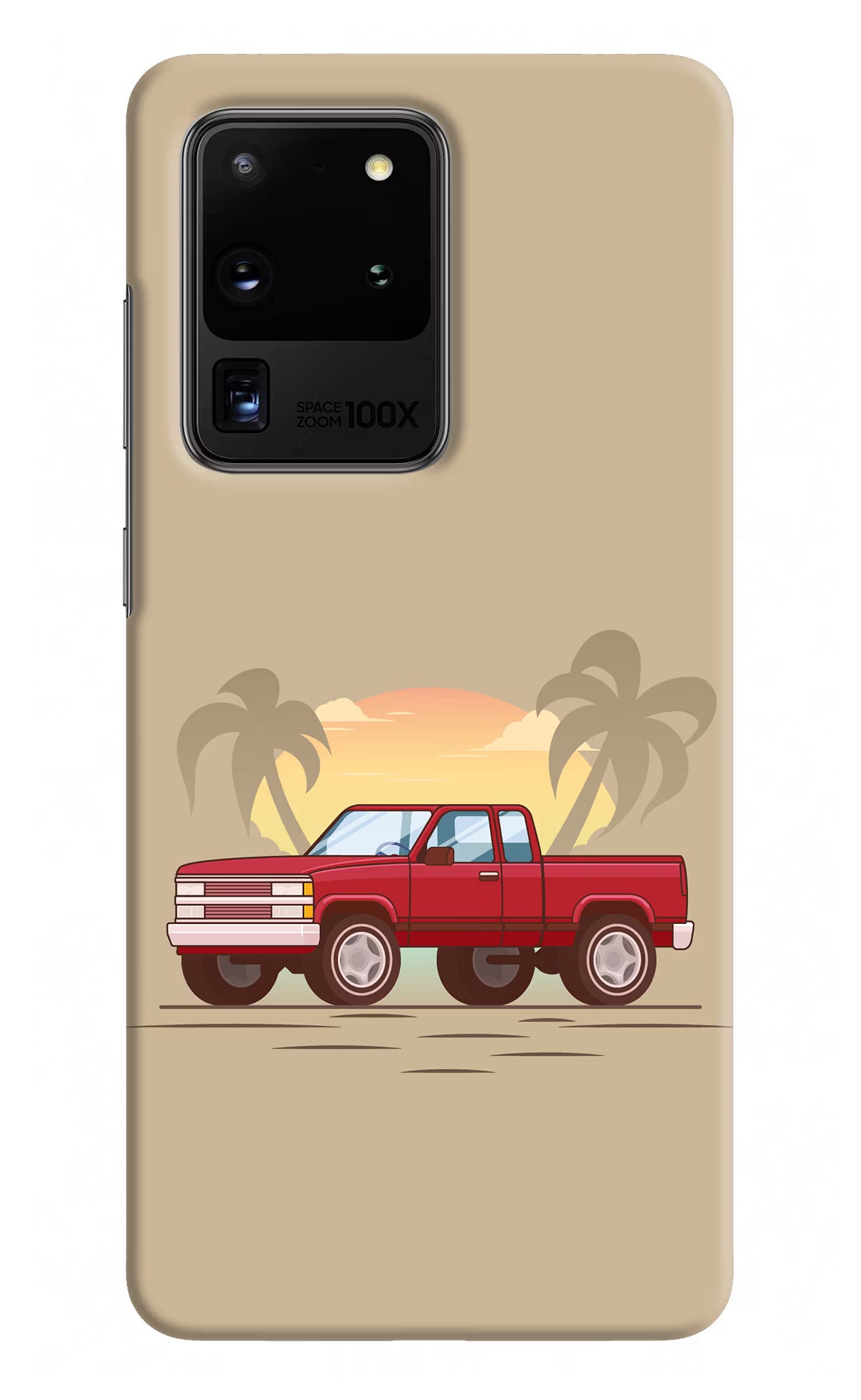 Desert Classic Drive Samsung S20 Ultra Hard Case Back Cover by Casekaro