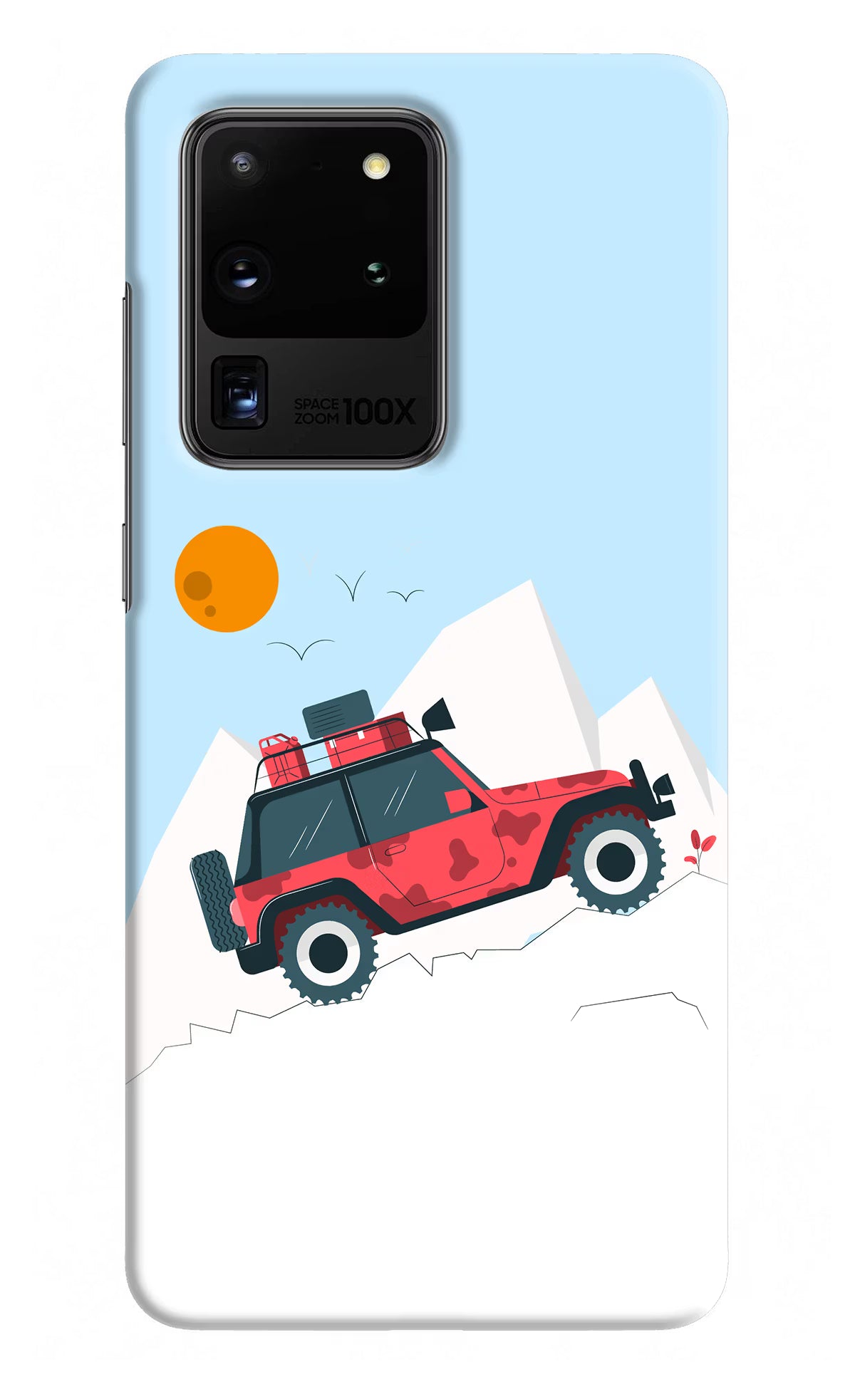 Mountain Trail Beast Samsung S20 Ultra Hard Case Back Cover by Casekaro