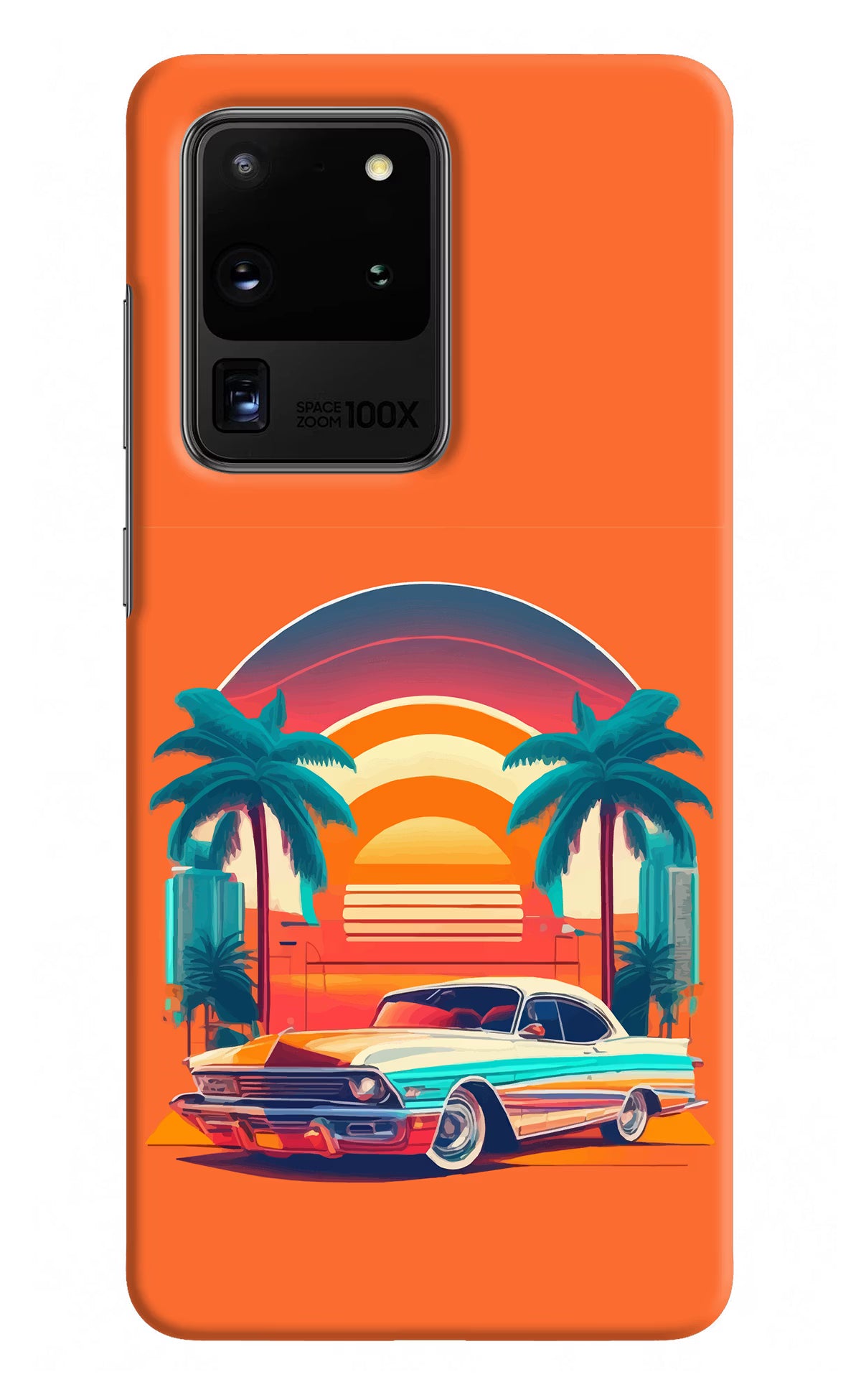 Palm Drive 80s Samsung S20 Ultra Hard Case Back Cover by Casekaro