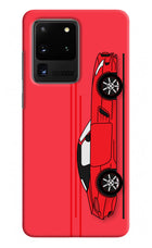 Red Velocity Samsung S20 Ultra Hard Case Back Cover by Casekaro